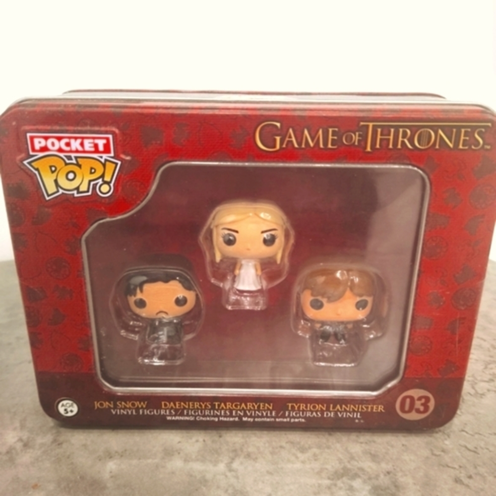Game of Thrones - Pocket Pop 3 pack mini Funko Pops